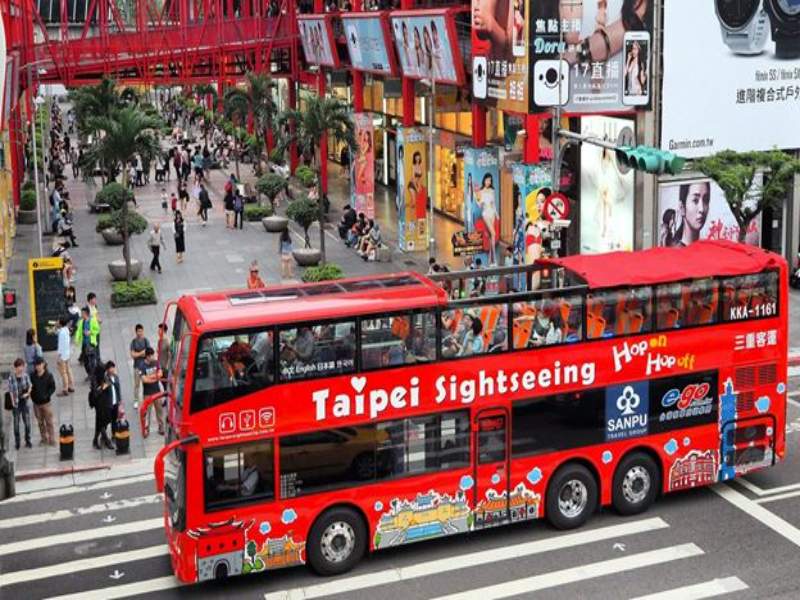 Di chuyển bằng xe bus khi du lịch Đài Loan