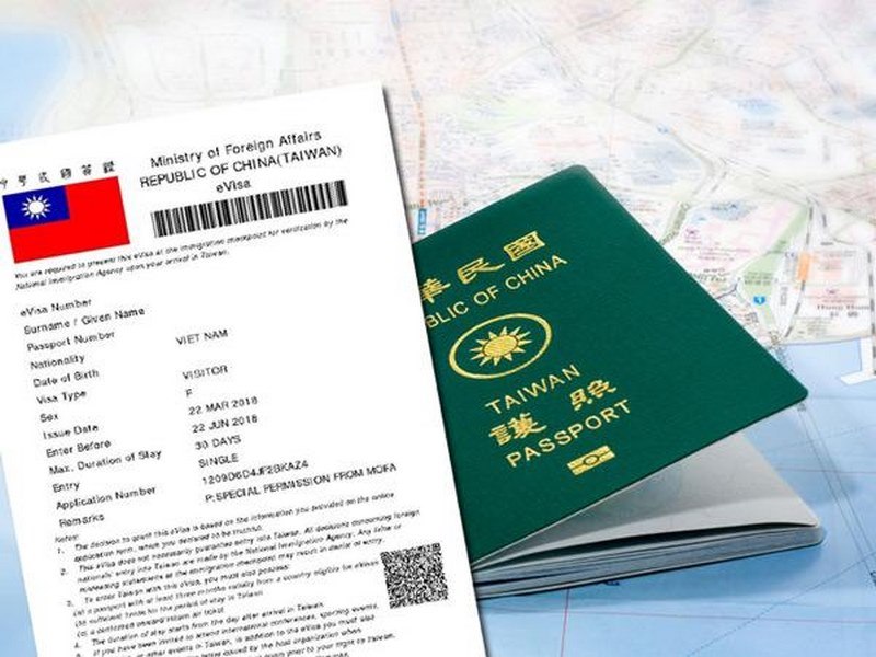 Visa du lịch Đài Loan tự túc