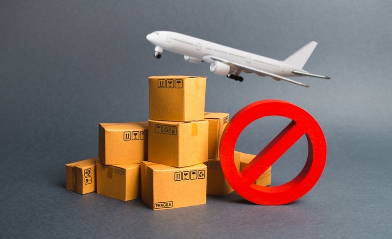 Hàng hóa trong danh mục bị cấm sẽ không được vận chuyển