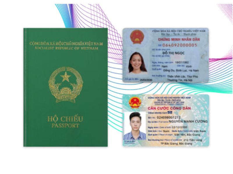 CCCD, hộ chiếu là những giấy tờ không thể thiếu