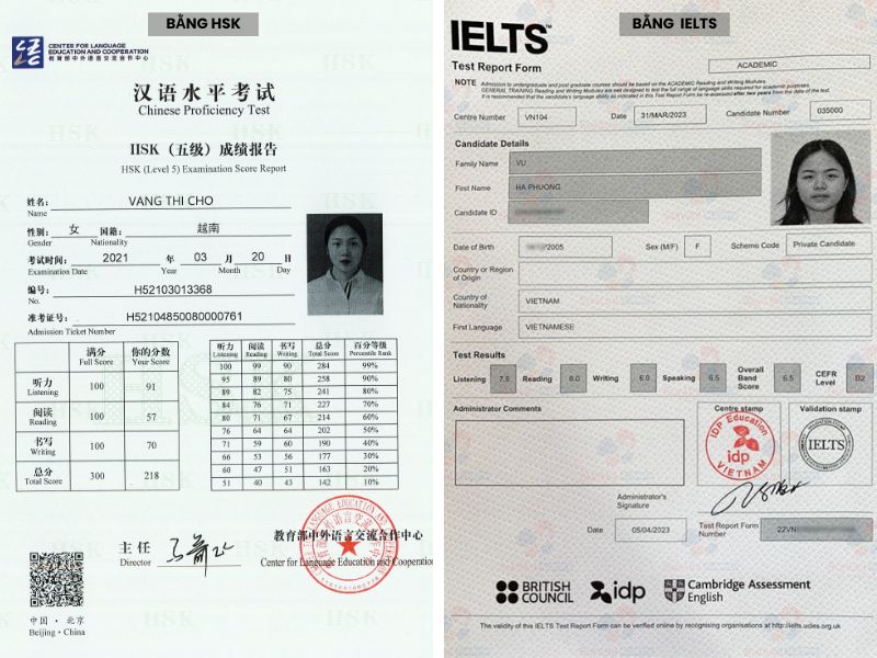 HSK và IELTS là hai chứng chỉ cần thiết có để nhận học bổng Đài Loan