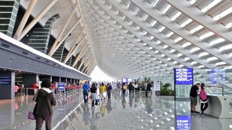 Sân bay Đài Loan là hệ thống có đủ cơ sở hạ tầng vật chất