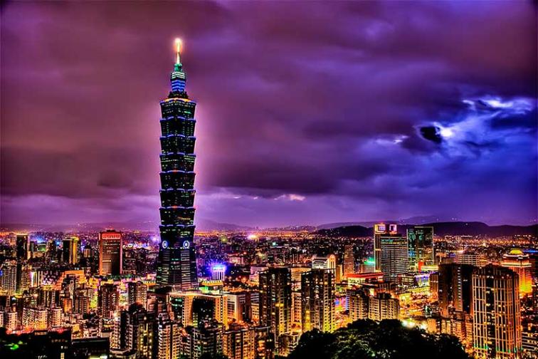 Tháp 101 tầng - biểu tượng của Đài Loan