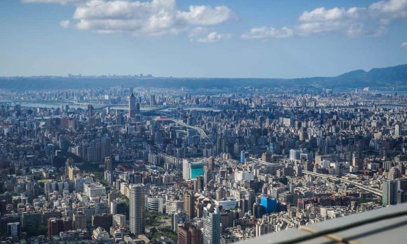 Toàn cảnh Đài Bắc trên tòa tháp 101